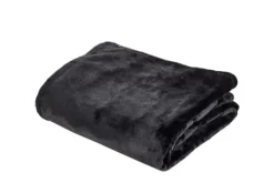Mantas-CASA Flanella Manta Escuro Cinzento