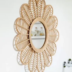 Espelhos-CASA Flower Espelho Natural