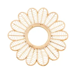 Espelhos-CASA Flower Espelho Natural