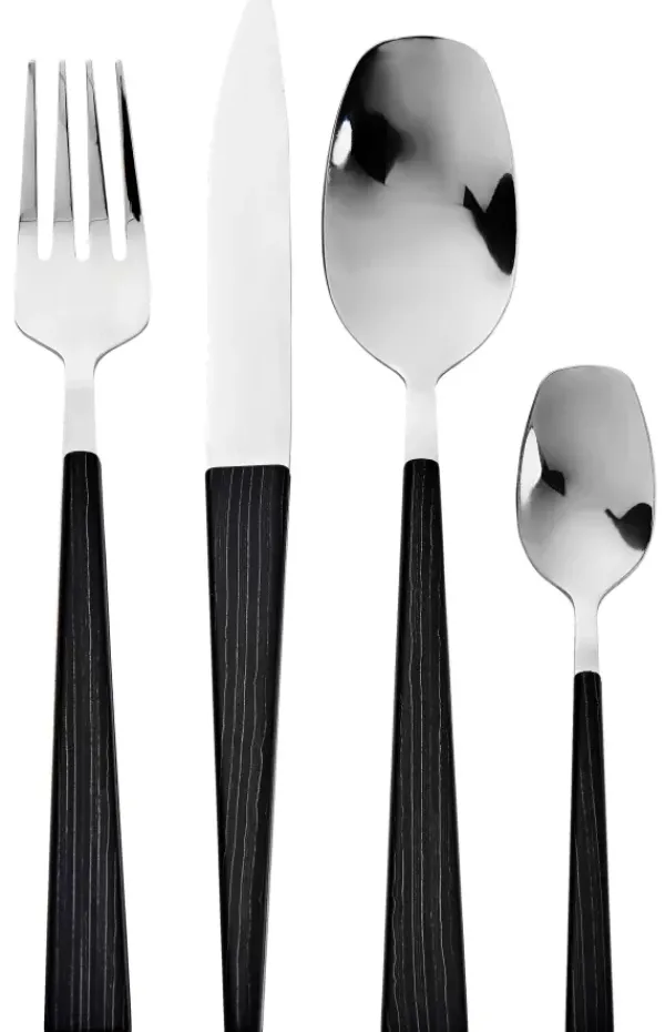 Conjuntos-CASA Forest Talheres 16 Pe As Preto