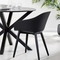 Cadeiras Sala Jantar-CASA Fray Cadeiras Sala Jantar Preto
