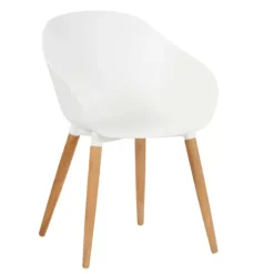 Cadeiras Sala Jantar-CASA Fray Cadeiras Sala Jantar Branco/Natural