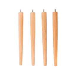 Cadeiras Sala Jantar-CASA Frida / Fray Set De 4 P S De Teca Natural