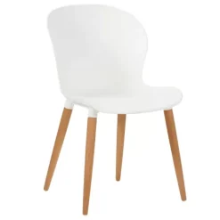 Cadeiras Sala Jantar-CASA Frida / Fray Set De 4 P S Eucalip Natural