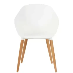 Cadeiras Sala Jantar-CASA Frida / Fray Set De 4 P S Eucalip Natural