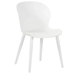 Cadeiras Sala Jantar-CASA Frida Assento Branco