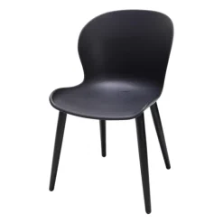 Cadeiras Sala Jantar-CASA Frida Cadeiras Sala Jantar Preto