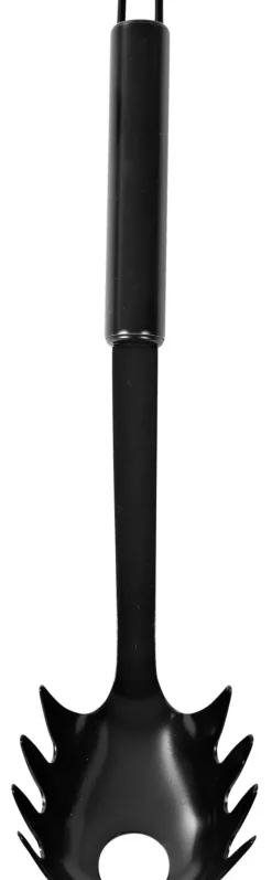 Instrumentos De Cozinha-CASA Fumo Colher Para Esparguete Preto