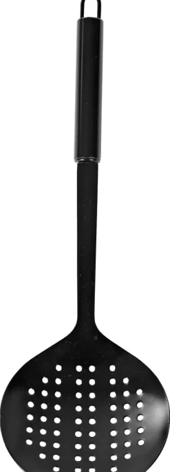 Instrumentos De Cozinha-CASA Fumo Escumadeira Preto