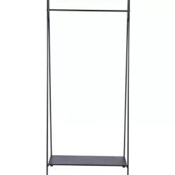 Estantes-CASA Giato Estante Para Roupa Preto