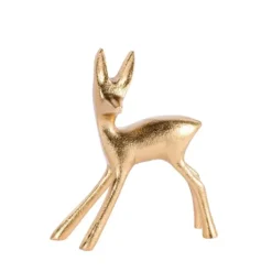 Figuras Deco-CASA Goldy Decorativo Veado Dourado