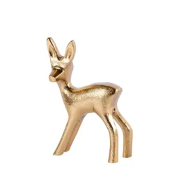 Figuras Deco-CASA Goldy Decorativo Veado Dourado