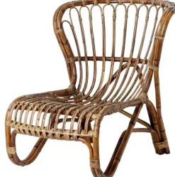 Poltronas-CASA Gomar Cadeira Lounge Natural