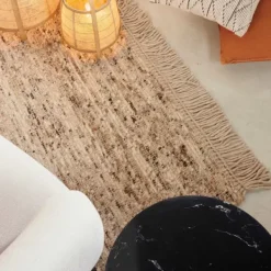 Tapetes-CASA Grain Tapete Castanho Claro