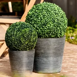 Plantas Artificiais-CASA Green Bola Buxo Artificial Verde