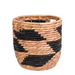 Cestos De Arrumação-CASA Guatemala Cesto Preto, Natural