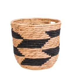 Cestos De Arrumação-CASA Guatemala Cesto Preto, Natural