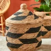 Cestos De Arrumação-CASA Guatemala Cesto Preto, Natural