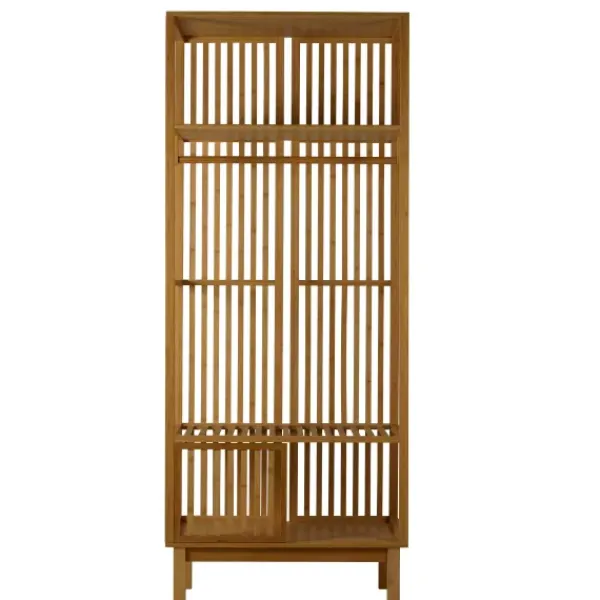 Estantes-CASA Helge Estante Para Roupa Natural