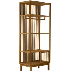 Estantes-CASA Helge Estante Para Roupa Natural