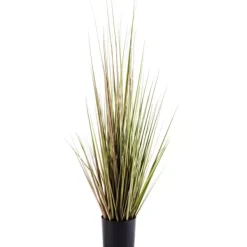 Plantas Artificiais-CASA Herba Relva Em Vaso Verde