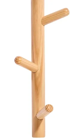 Cabides-CASA Holda Cabide De Parede 3 Ganchos Natural