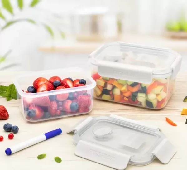 Instrumentos De Cozinha-CASA Homey Clip Marcador Para Caixa Alimentos Azul