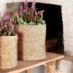 Cestos De Arrumação-CASA Hush Cesto Natural