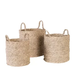 Cestos De Arrumação-CASA Hush Cesto Natural