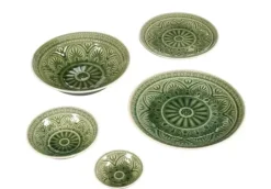 Tigelas-CASA Indo Tigela Verde