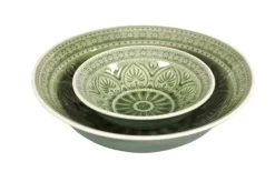 Tigelas-CASA Indo Tigela Verde