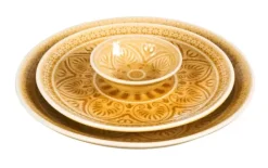 Tigelas-CASA Indo Tigela Amarelo