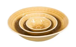 Tigelas-CASA Indo Tigela Amarelo