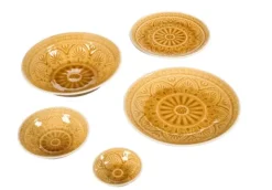 Tigelas-CASA Indo Tigela Amarelo