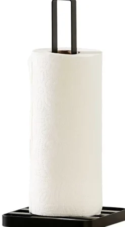 Acessórios De Cozinha-CASA Industria Porta-Papel Cozinha Preto