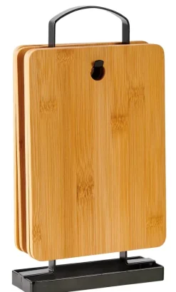 Tábuas-CASA Industria Pranchas Para P O Com Suporte Preto, Natural