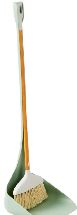 Limpar-CASA Jasmin Conjunto De Vassouras Verde, Natural