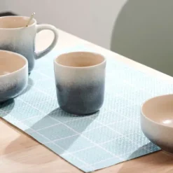 Canecas-CASA Jessie Grey Caneca Sem Pega Cinzento