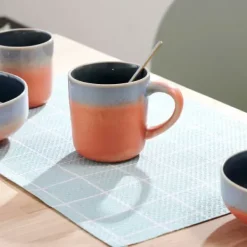 Canecas-CASA Jessie Orange Caneca Cor-De-Laranja