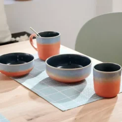 Canecas-CASA Jessie Orange Caneca Cor-De-Laranja