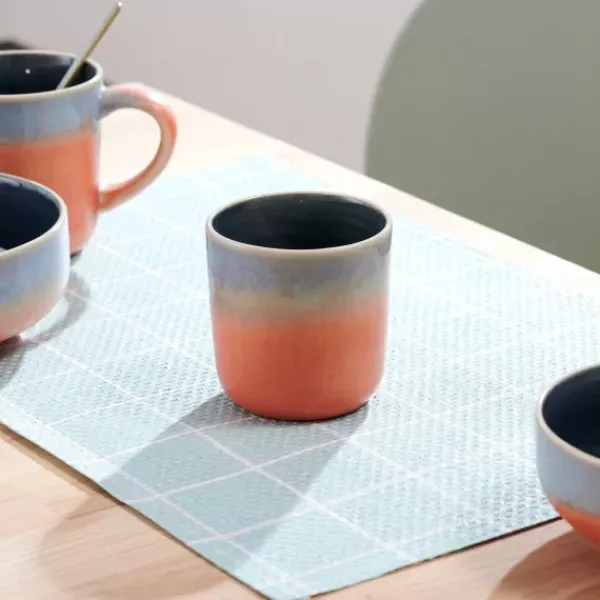 Canecas-CASA Jessie Orange Caneca Sem Pega Cor-De-Laranja