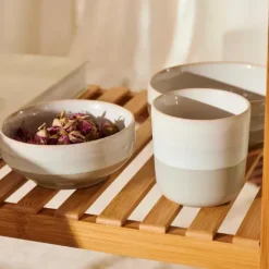 Tigelas-CASA Jessie White Tigela Branco