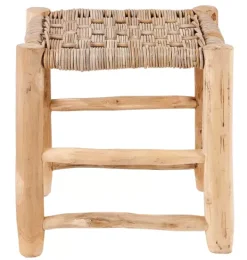 Tamborete-CASA Kanai Banco Grande Natural