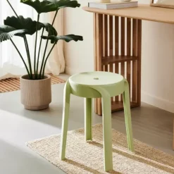 Tamborete-CASA Karlus Banco Verde
