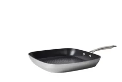 Frigideiras-CASA Kastrol Frigideira Grelhadora Prateado