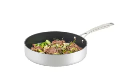 Frigideiras-CASA Kastrol Frigideira Prateado