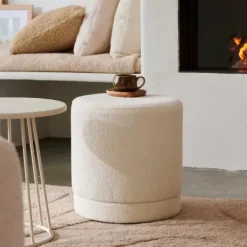 Puffs-CASA Lance Pufe Branco