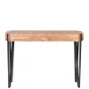 Consolas-CASA Lanon Consola Preto, Natural