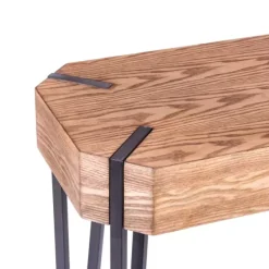 Consolas-CASA Lanon Consola Preto, Natural