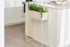 Vasos Em P-CASA Largo Vaso Creme Bege